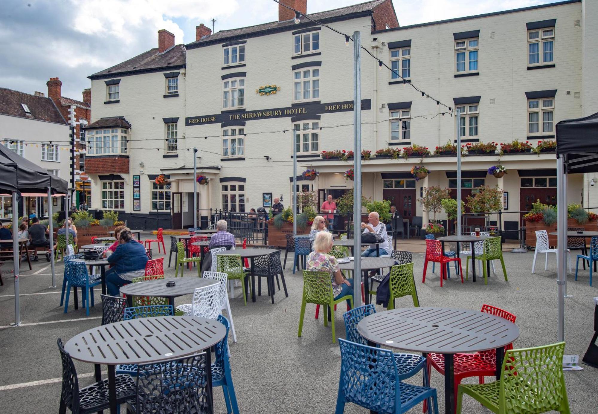 The Shrewsbury Hotel Wetherspoon Luaran gambar