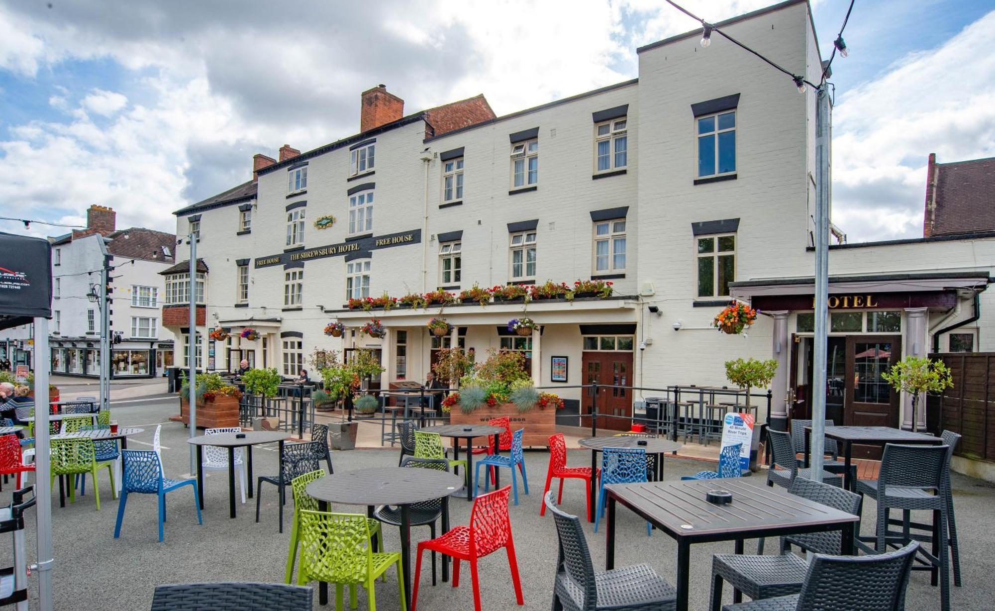 The Shrewsbury Hotel Wetherspoon Luaran gambar